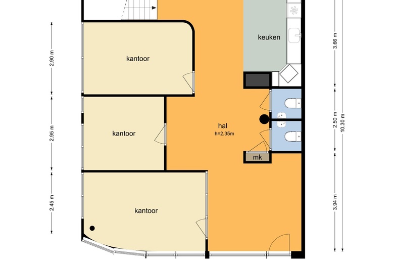 KantoorruimteaanDe Start 5<br/> inLeusden