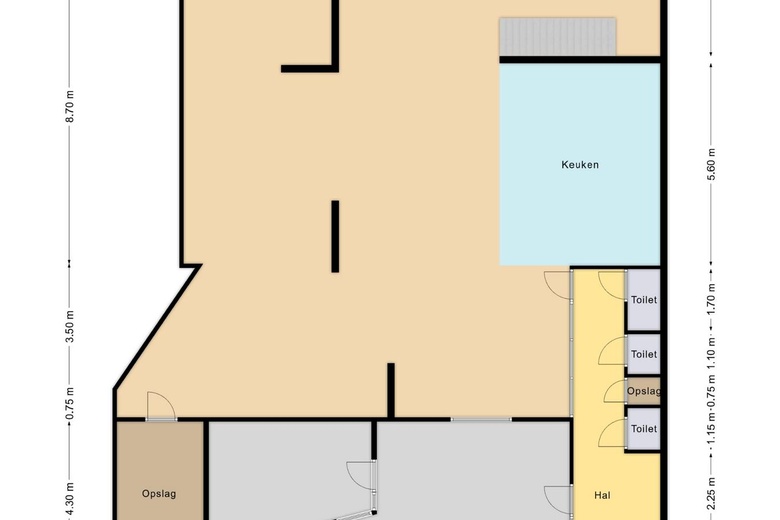 BedrijfsruimteaanFlevoweg 35<br/> inLeiden