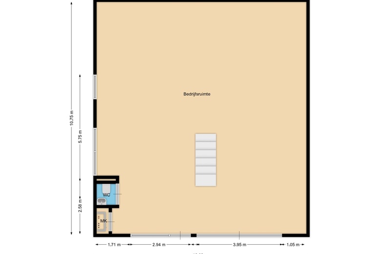 BedrijfsruimteaanIndustrieweg 1<br/> inHalsteren
