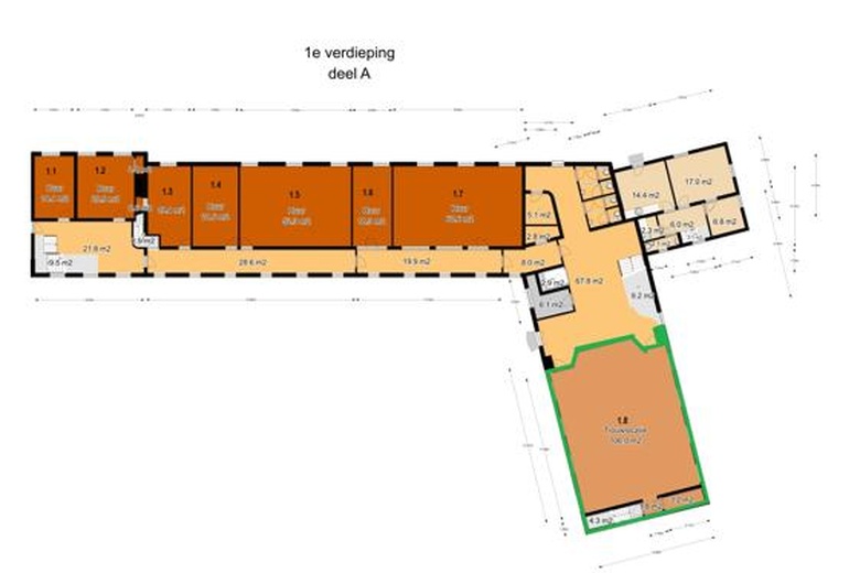 KantoorruimteaanNaarderstraat 3<br/> inHuizen