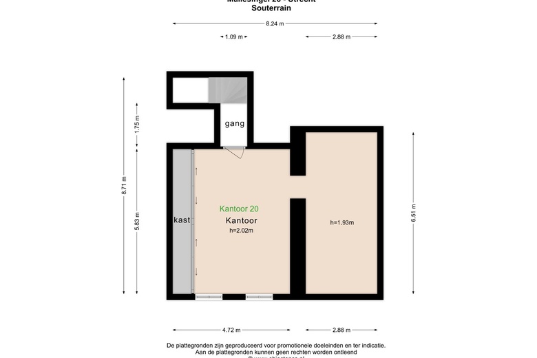 KantoorruimteaanMaliesingel 26<br/> inUtrecht