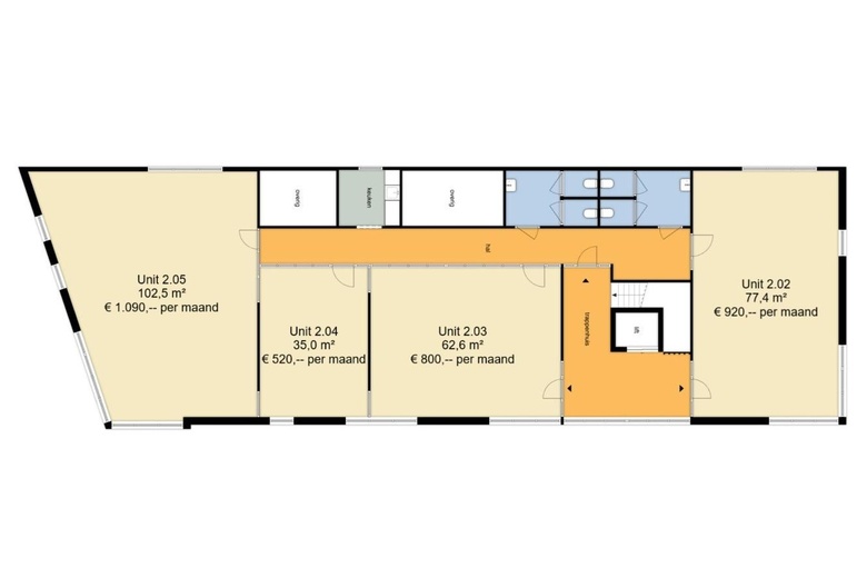 KantoorruimteaanBijsterhuizen 3177<br/> inWijchen KantoorruimteaanBijsterhuizen 3177<br/> inWijchen