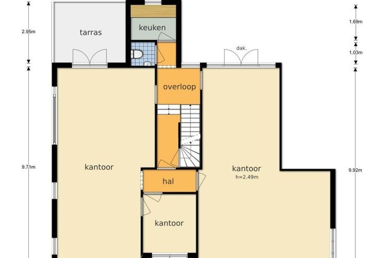 KantoorruimteaanOude Enghweg 15<br/> inHilversum