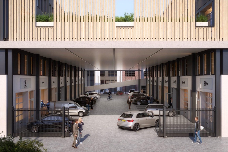 BedrijfsruimteaanRooseveltstraat 12<br/> inLeiden