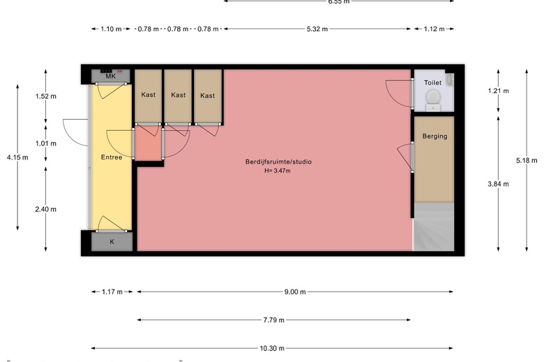 BedrijfsruimteaanVan der Waalsstraat 38<br/> inBleiswijk