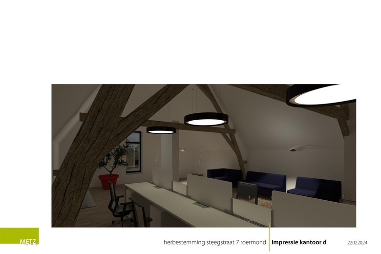 KantoorruimteaanSteegstraat 7<br/> inRoermond