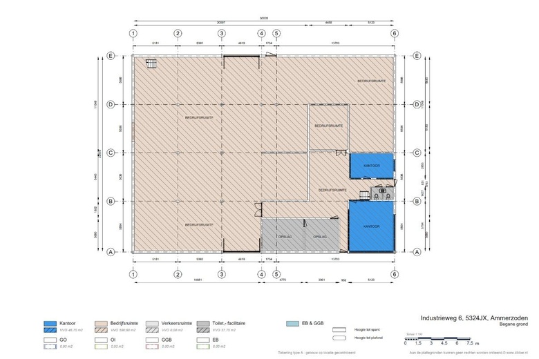 BedrijfsruimteaanIndustrieweg 6<br/> inAmmerzoden