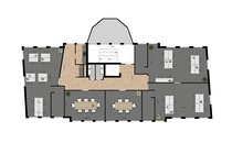 Bekijk foto 2 van eenheid 1 aan de Kennemerplein 20 in Haarlem