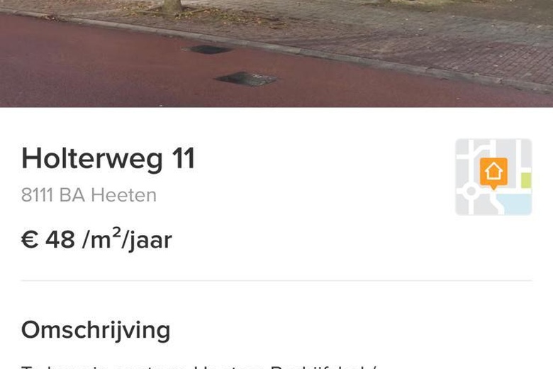 BedrijfsruimteaanHolterweg 11<br/> inHeeten