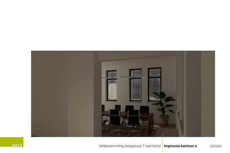 KantoorruimteaanSteegstraat 7<br/> inRoermond