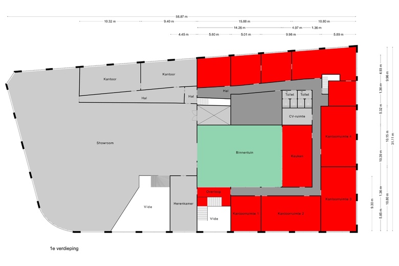 KantoorruimteaanDe Trompet 2990 - 2999<br/> inHeemskerk