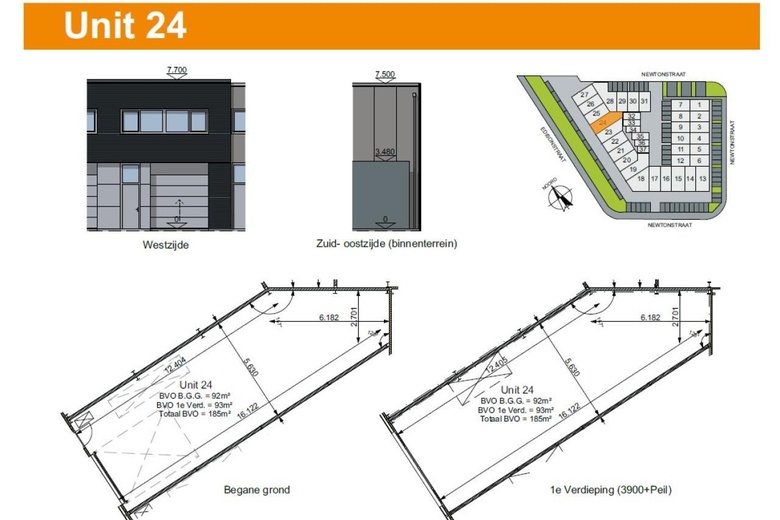BedrijfsruimteaanNewtonstraat 67<br/> inZoetermeer