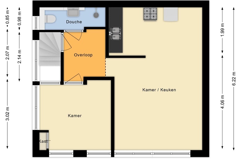 BedrijfsruimteaanKamerlingh Onnesstraat 12 A<br/> inAlkmaar