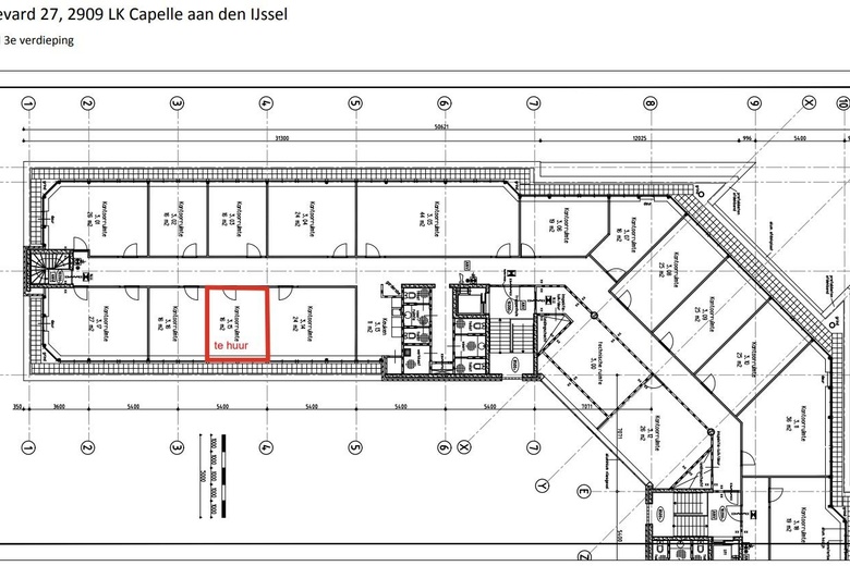 KantoorruimteaanRivium Boulevard 21 - 27<br/> inCapelle aan den IJssel