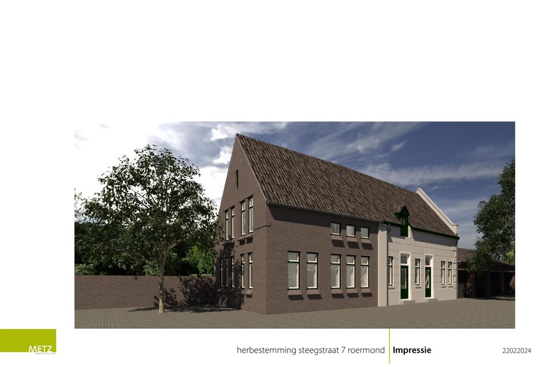 KantoorruimteaanSteegstraat 7<br/> inRoermond