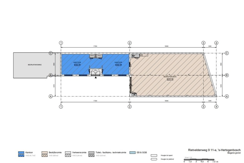 BedrijfsruimteaanRietveldenweg 11 A<br/> inDen Bosch