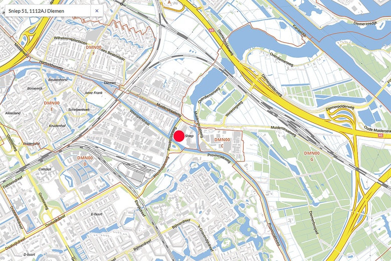 BedrijfsruimteaanSniep 51<br/> inDiemen