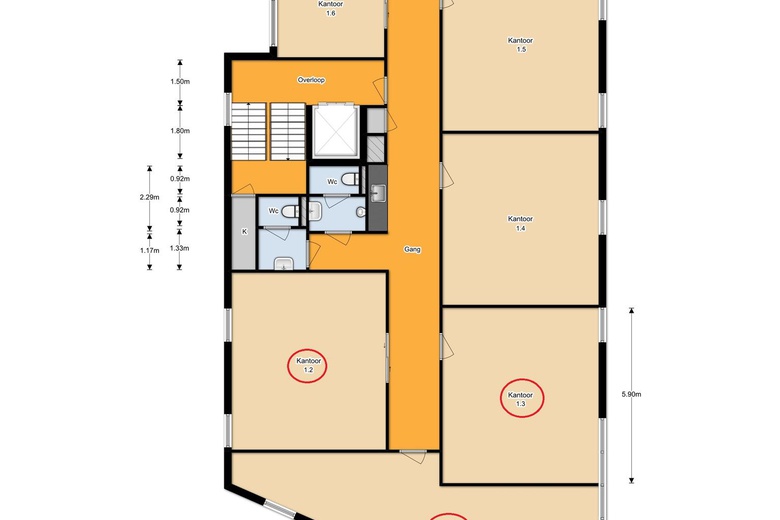 KantoorruimteaanDreef 2<br/> inZutphen KantoorruimteaanDreef 2<br/> inZutphen