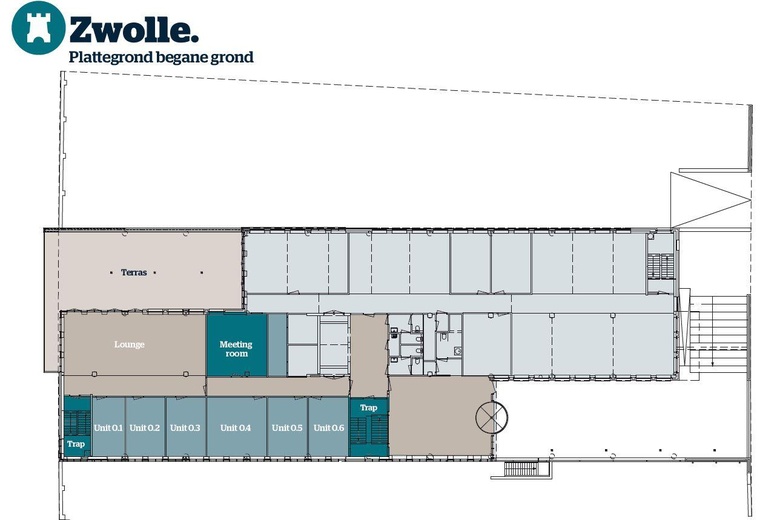 KantoorruimteaanZuiderzeelaan 27 - 41<br/> inZwolle