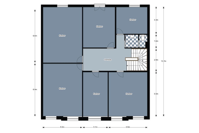 KantoorruimteaanIJsselkade 8<br/> inZutphen