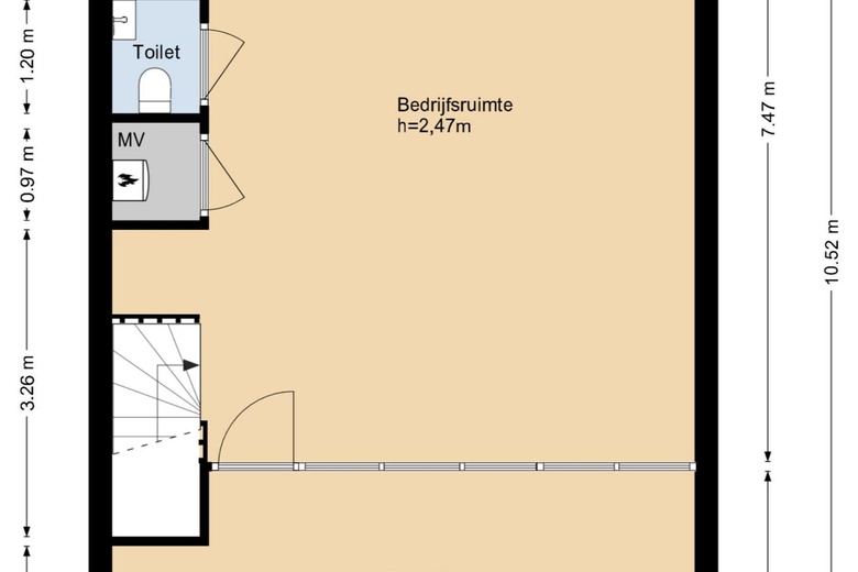 KantoorruimteaanTjalk 17 d<br/> inBodegraven