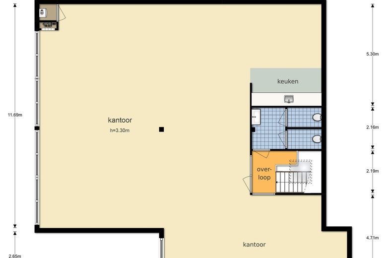 KantoorruimteaanVan Leeuwenhoekweg 2 a<br/> inIJsselstein