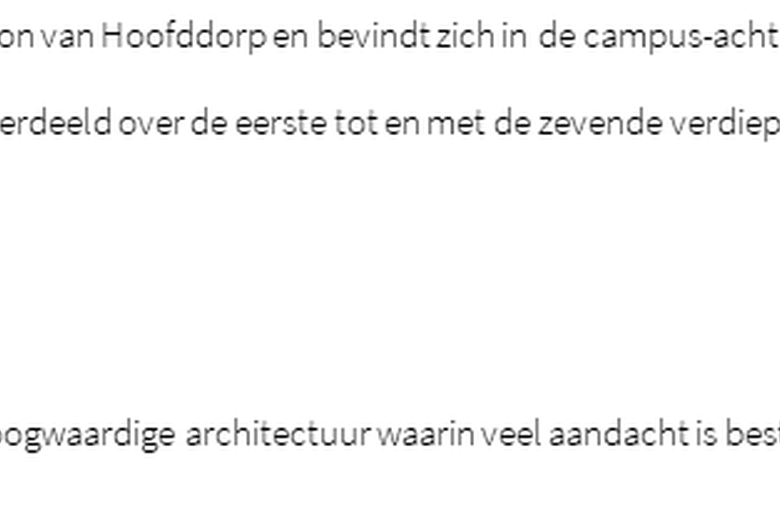 KantoorruimteaanScorpius 1<br/> inHoofddorp