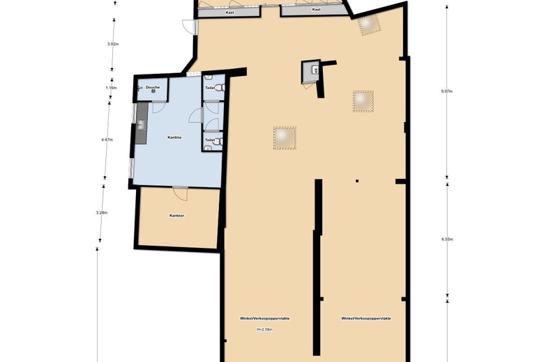 Winkelruimteaan's-Gravelandseweg 28 - 30<br/> inHilversum