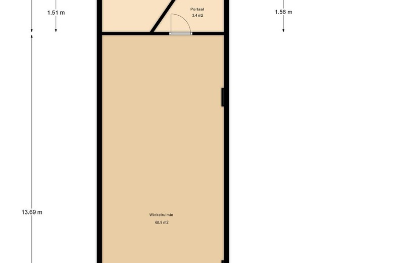 WinkelruimteaanBrederodehuis 4<br/> inPapendrecht WinkelruimteaanBrederodehuis 4<br/> inPapendrecht