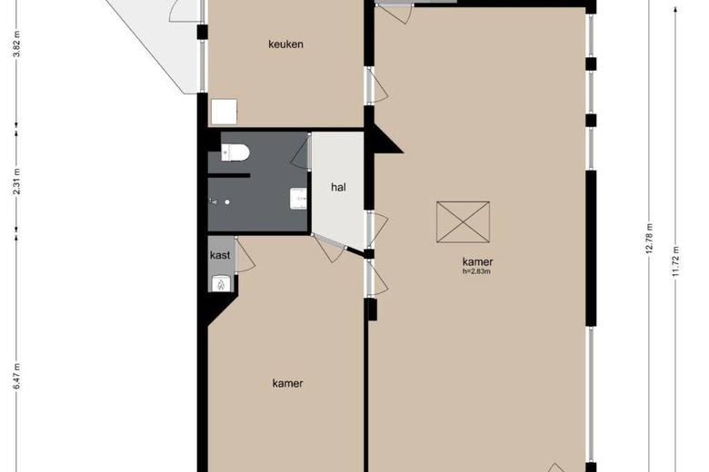 WinkelruimteaanFraunhoferstraat 14<br/> inAmsterdam