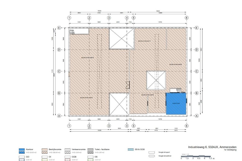 BedrijfsruimteaanIndustrieweg 6<br/> inAmmerzoden