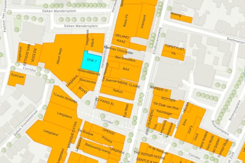 WinkelruimteaanHandwerkstraat 13 - 15<br/> inValkenswaard