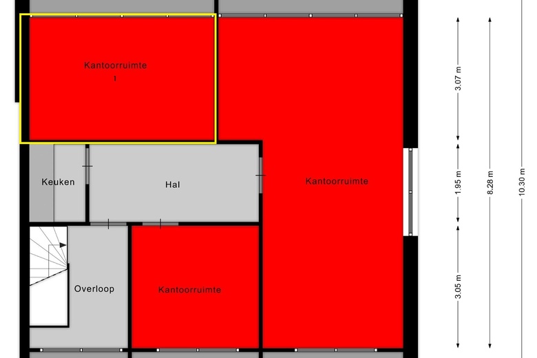 KantoorruimteaanWitte Paal 353<br/> inSchagen