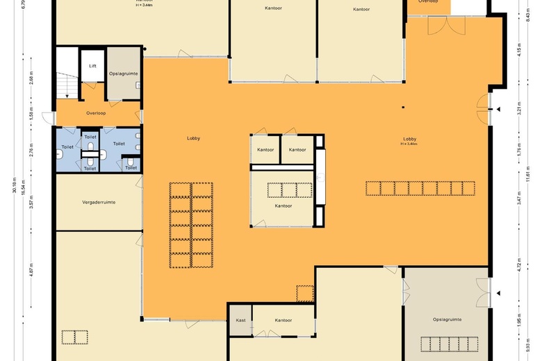 KantoorruimteaanVisseringweg 23<br/> inDiemen