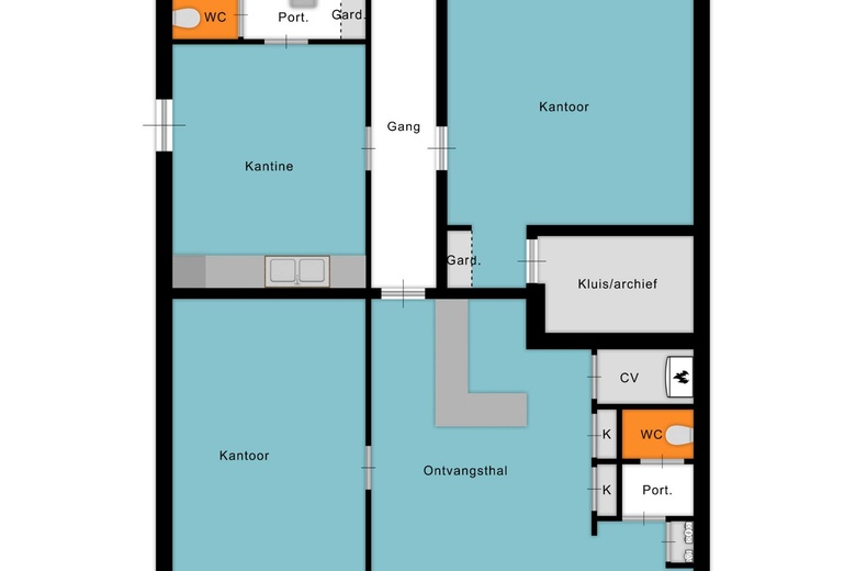 KantoorruimteaanGasthuisstraat 21<br/> inHelmond