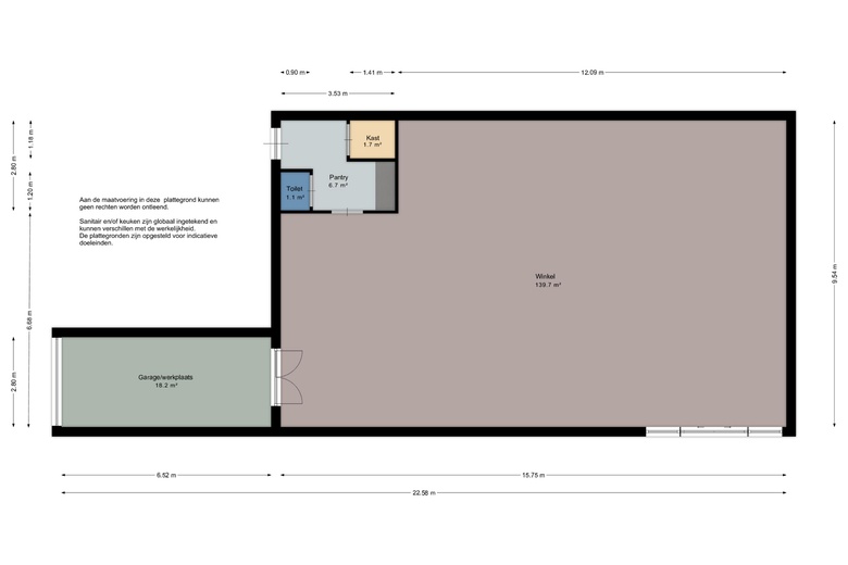 WinkelruimteaanOranjeplein 12<br/> inStellendam WinkelruimteaanOranjeplein 12<br/> inStellendam
