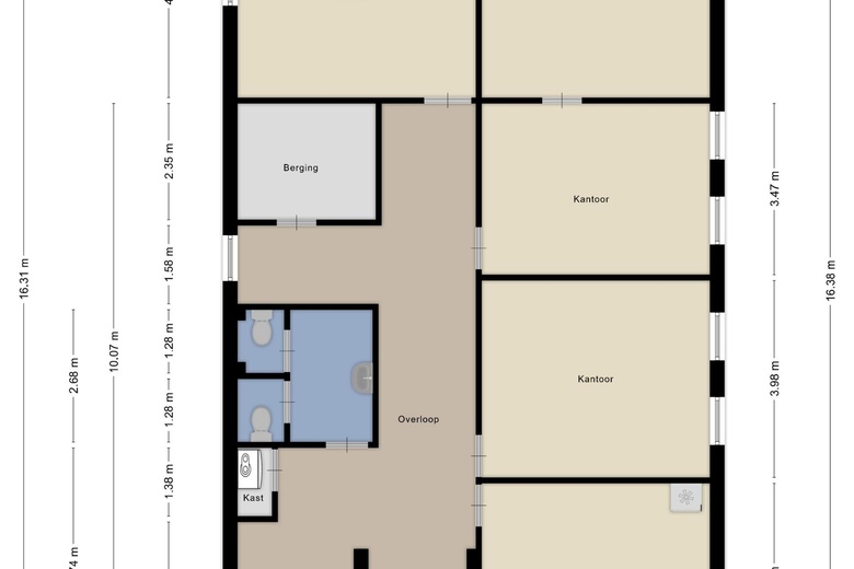 KantoorruimteaanMarie Curiestraat 7<br/> inHarderwijk