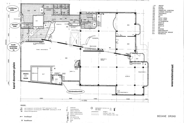KantoorruimteaanWeeresteinstraat 43<br/> inHillegom