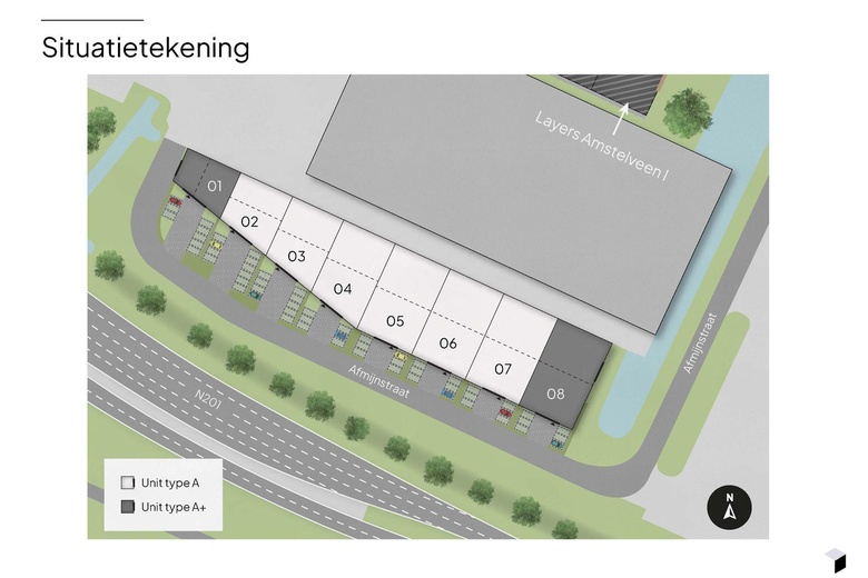BedrijfsruimteaanAfmijnstraat 101 - 115<br/> inAmstelveen BedrijfsruimteaanAfmijnstraat 101 - 115<br/> inAmstelveen