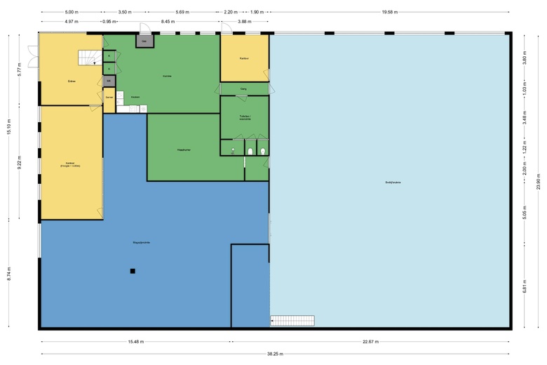 BedrijfsruimteaanNikkelstraat 35<br/> inRidderkerk