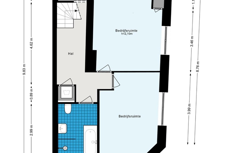 WinkelruimteaanFilips van Almondestraat 32<br/> inAmsterdam