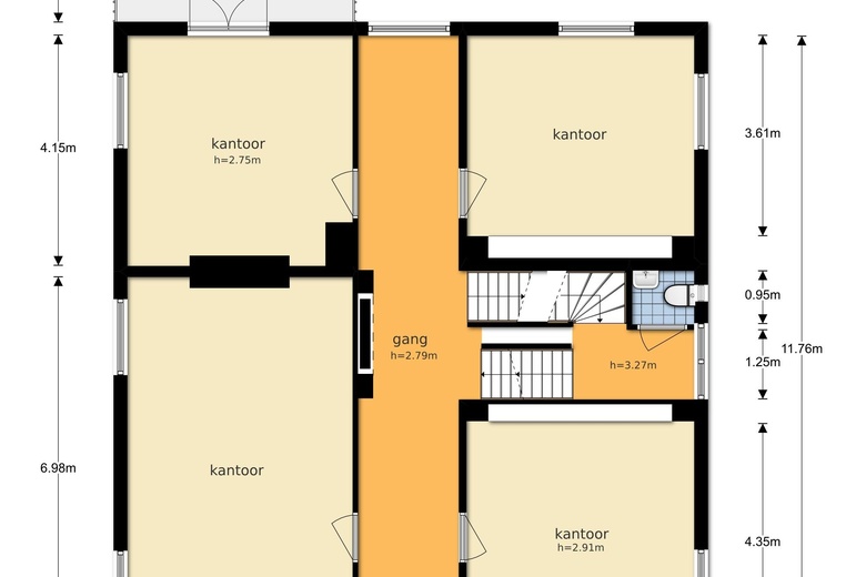 KantoorruimteaanPrinsen Bolwerk 1<br/> inHaarlem