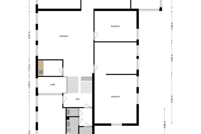 KantoorruimteaanOosteinde 15<br/> inHarderwijk