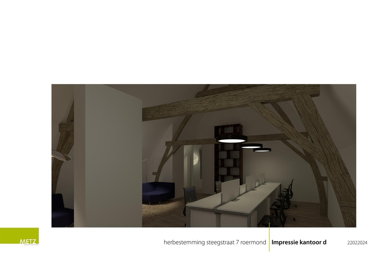 KantoorruimteaanSteegstraat 7<br/> inRoermond