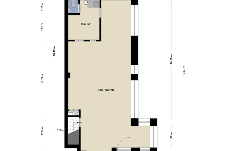 WinkelruimteaanNoordewierweg 54<br/> inAmersfoort