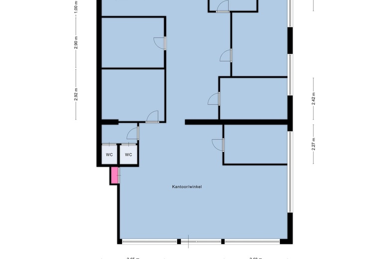 WinkelruimteaanBurgemeester van Houtplein 45<br/> inVlijmen