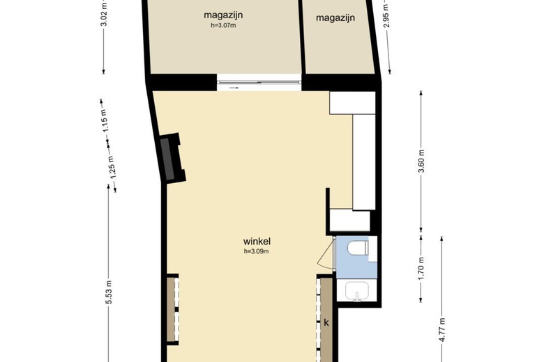 WinkelruimteaanZwanenstraat 6<br/> inArnhem