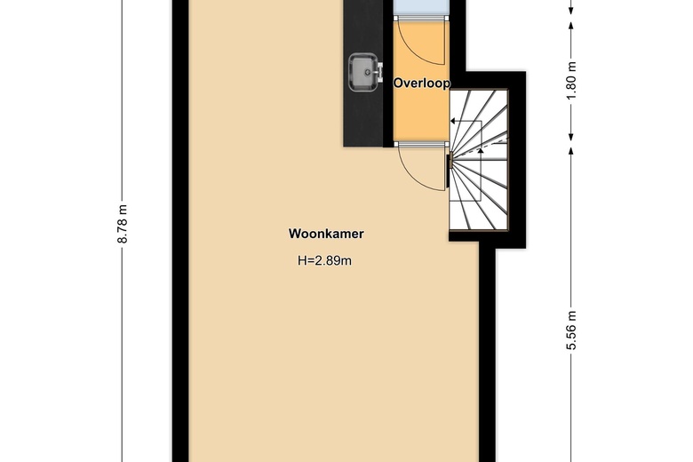 WinkelruimteaanNassaustraat 7<br/> inBussum