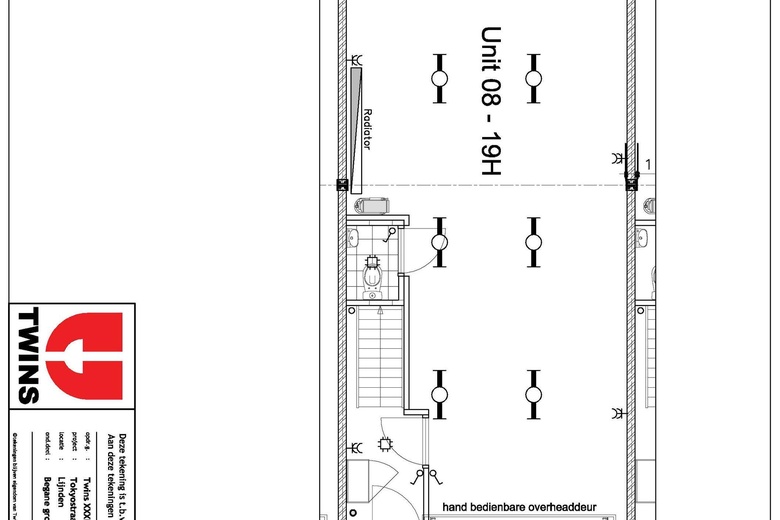 BedrijfsruimteaanTokyostraat 19 H<br/> inLijnden