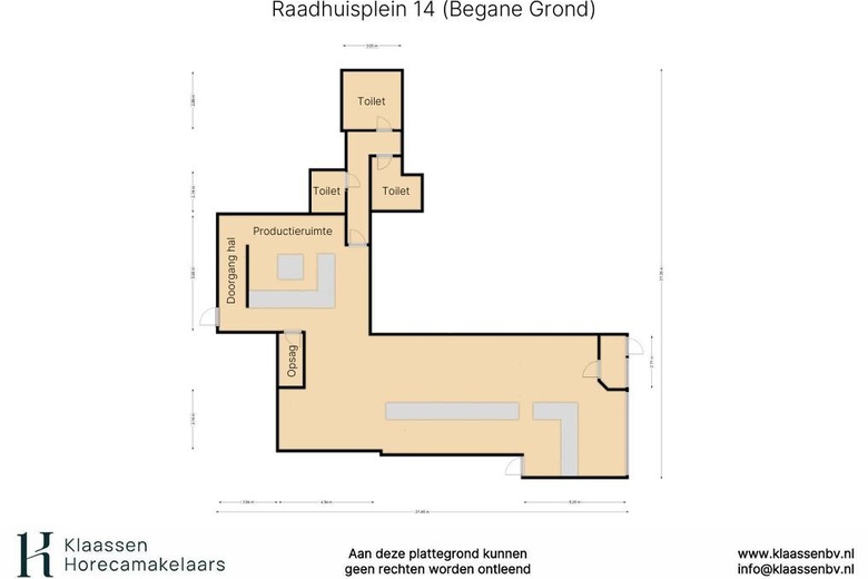 HorecaaanRaadhuisplein 14<br/> inHoofddorp